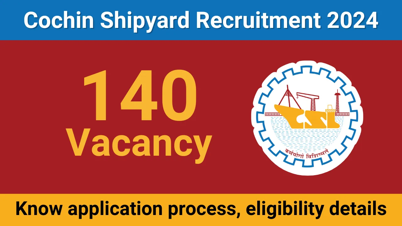 Cochin Shipyard Recruitment 2024