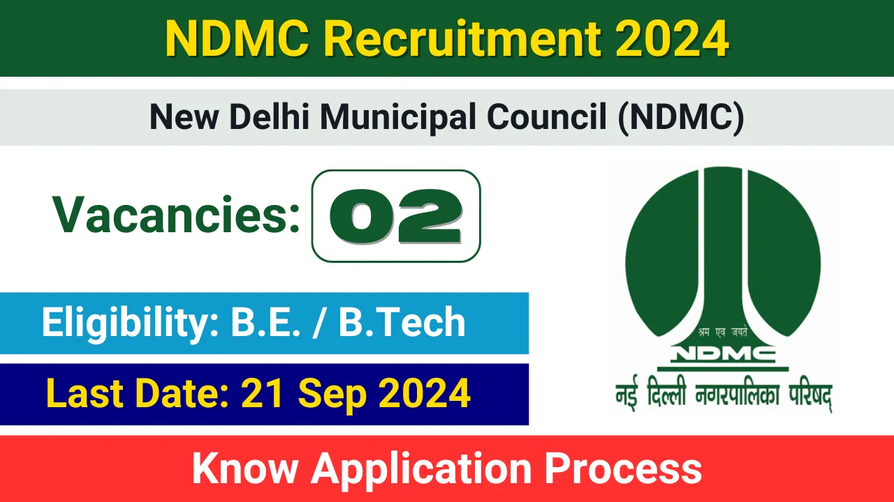 NDMC Recruitment 2024